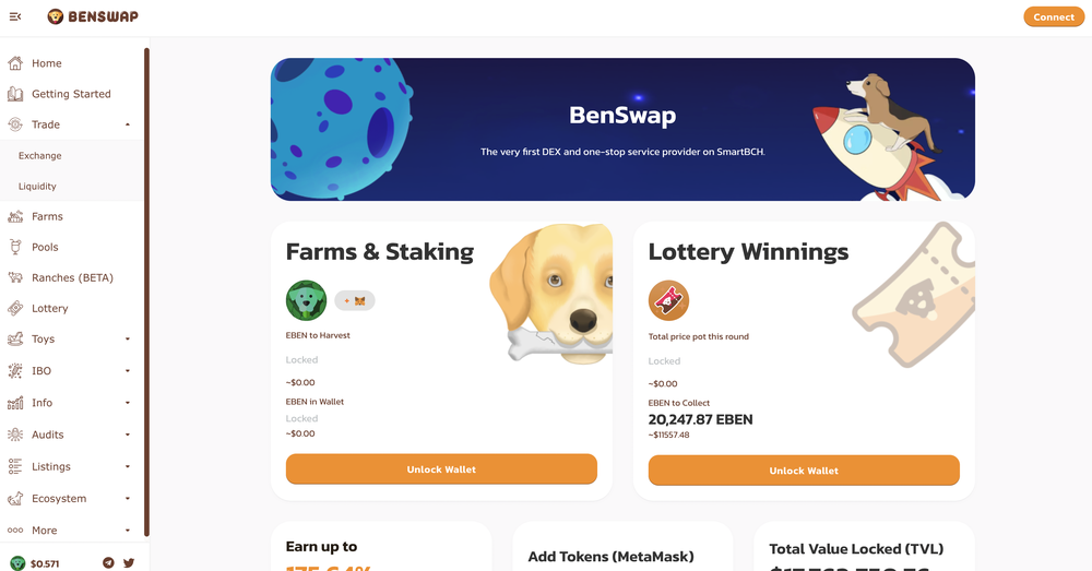 BenSwap UI preview